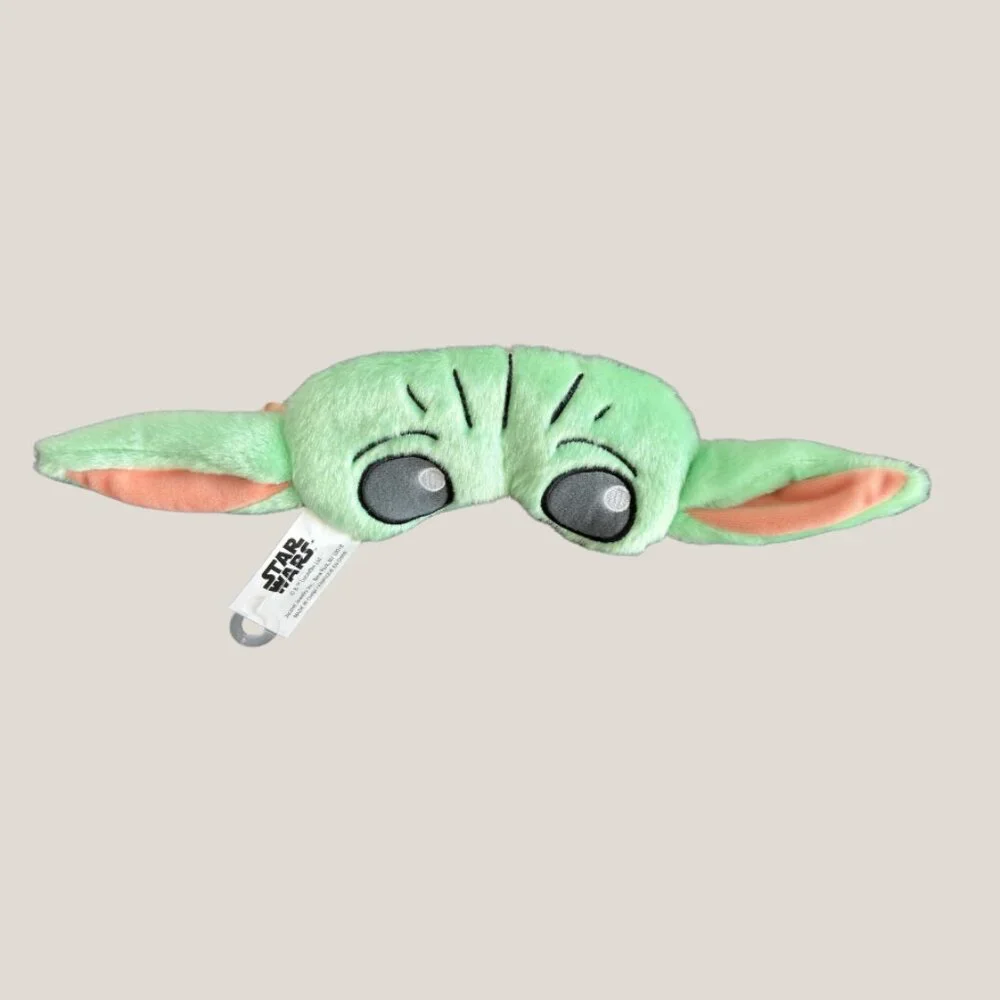 Star Wars The Mandalorian Grogu Plush Sleep Mask
